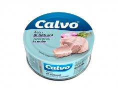 Calvo - Ton In Sos Natur Bucati 160g